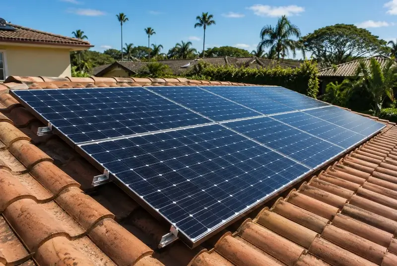 Installation de panneaux solaires à Hem